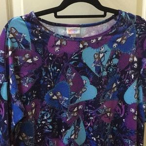 Lularoe Irma top Nightmare Before Christmas